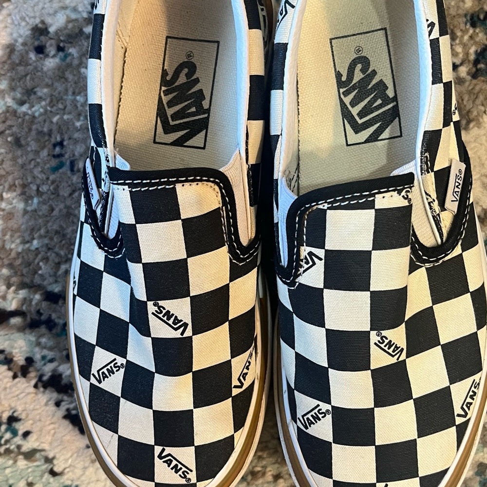 Vans stacked slip ons